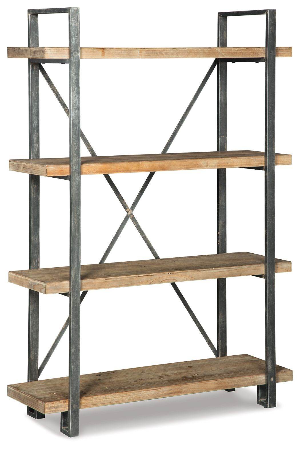 Forestmin - Brown / Black - Bookcase - Forward Furniture