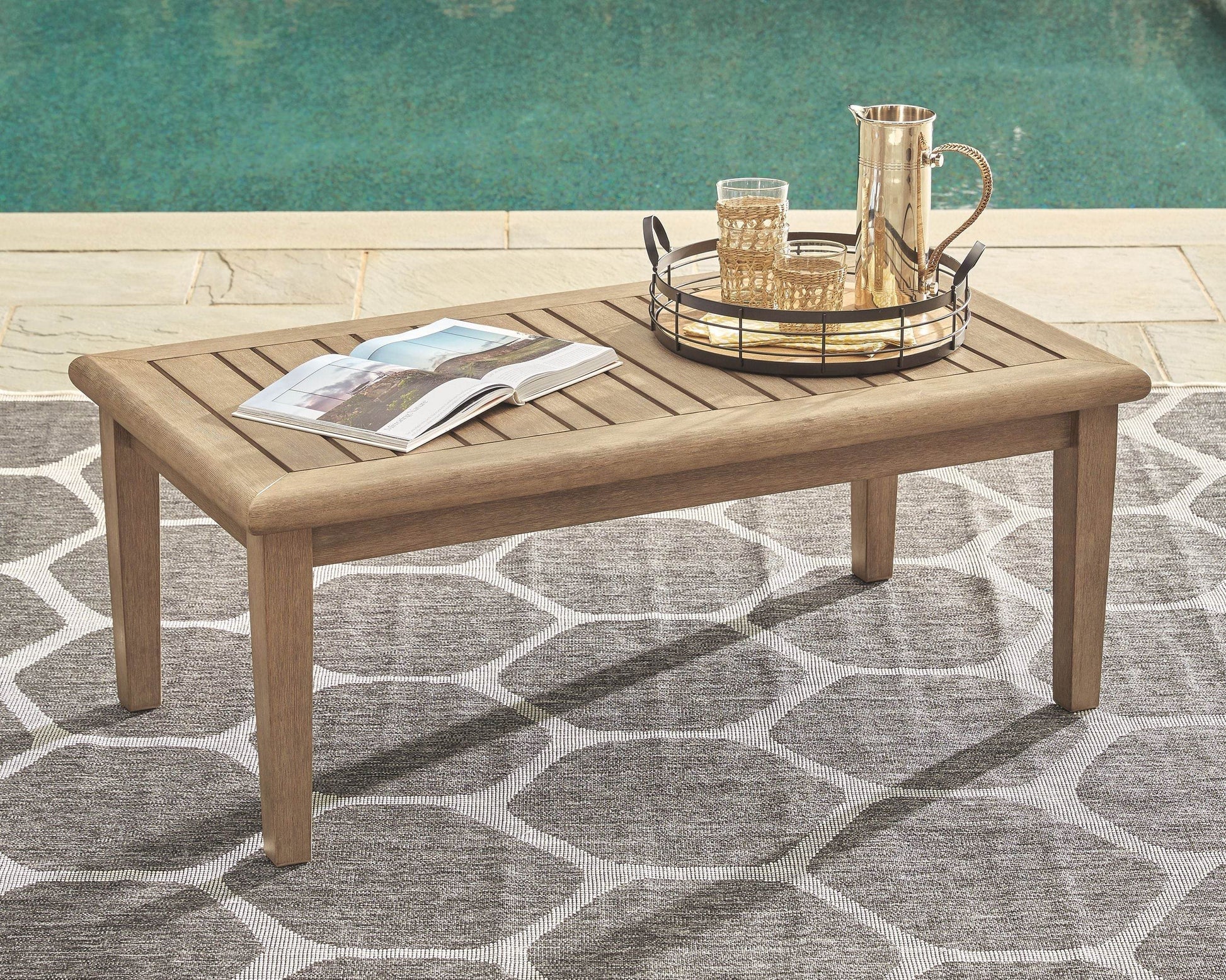 Gerianne - Brown - Rectangular Cocktail Table - Forward Furniture