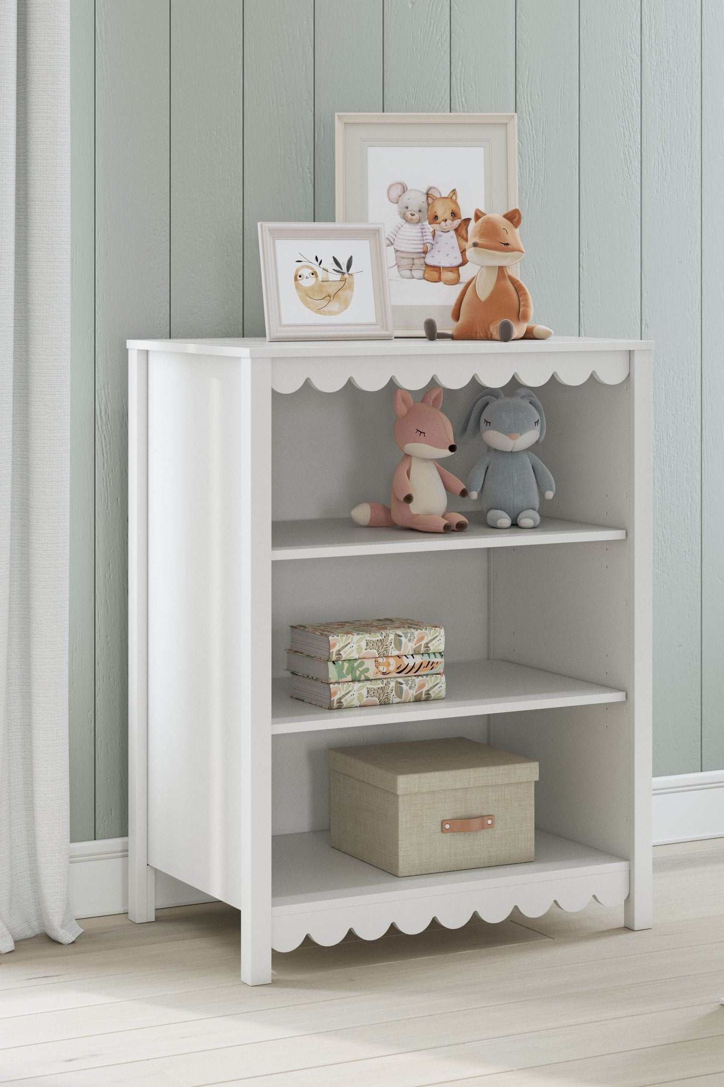 Hallityn - White - Bookcase - Forward Furniture