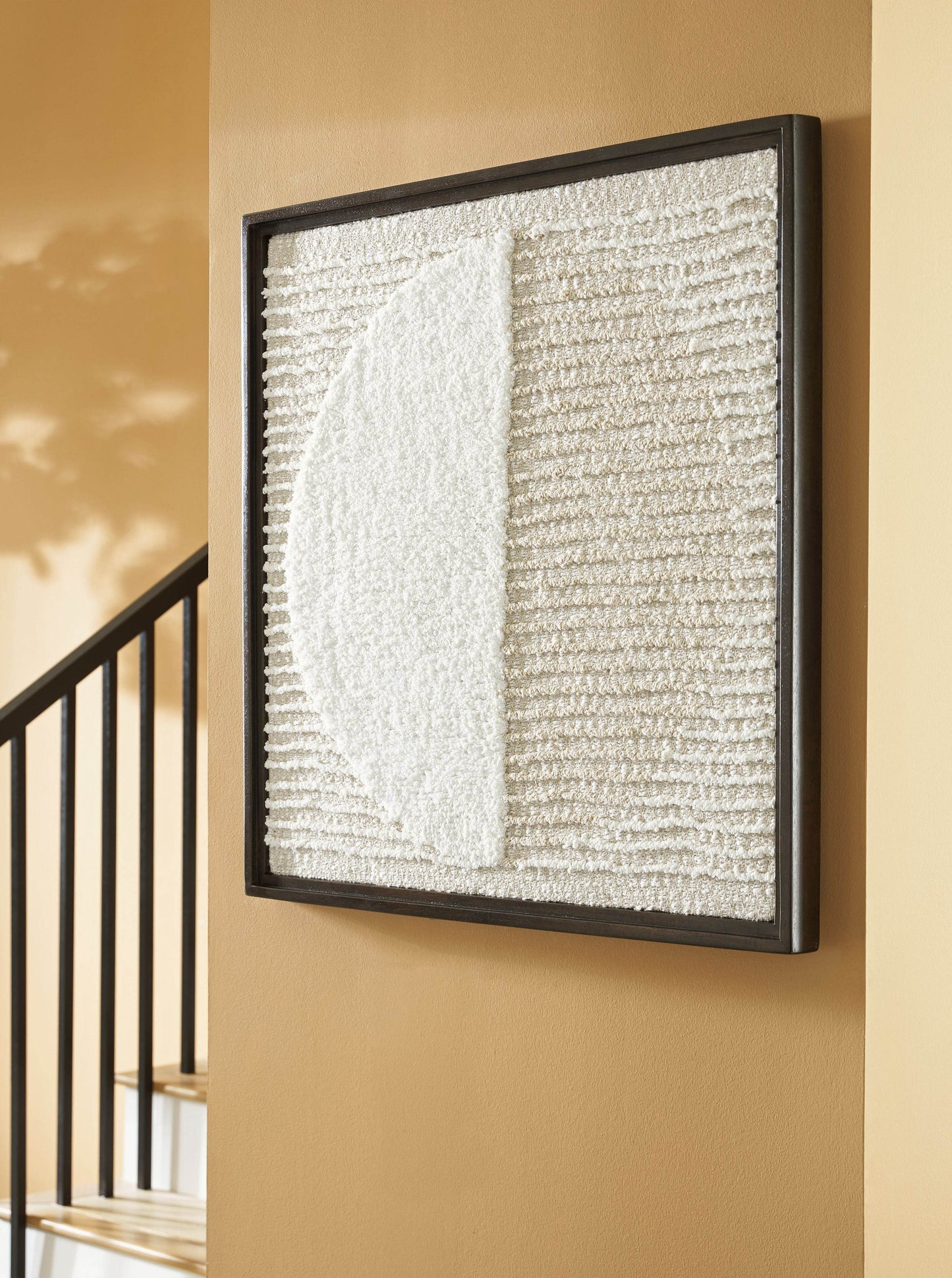 Bachard - Tan / White - Wall Decor - Forward Furniture