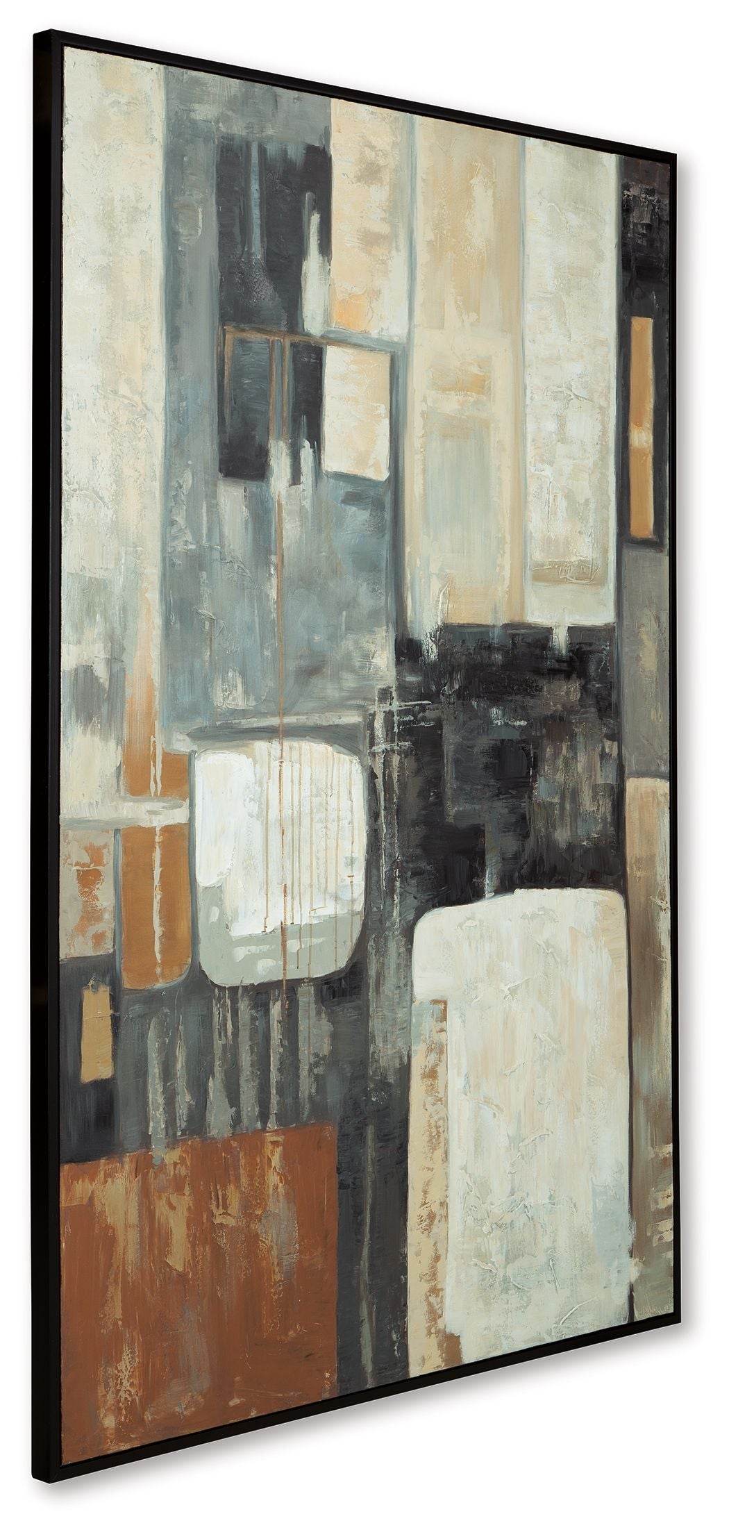 Howford - Brown / Black / Gray - Wall Art - Forward Furniture
