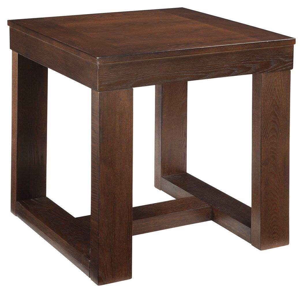Watson - Dark Brown - Square End Table - Forward Furniture