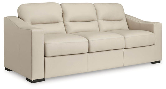 Treasure Trove - Almond - Sofa - Leather Match - Forward Furniture