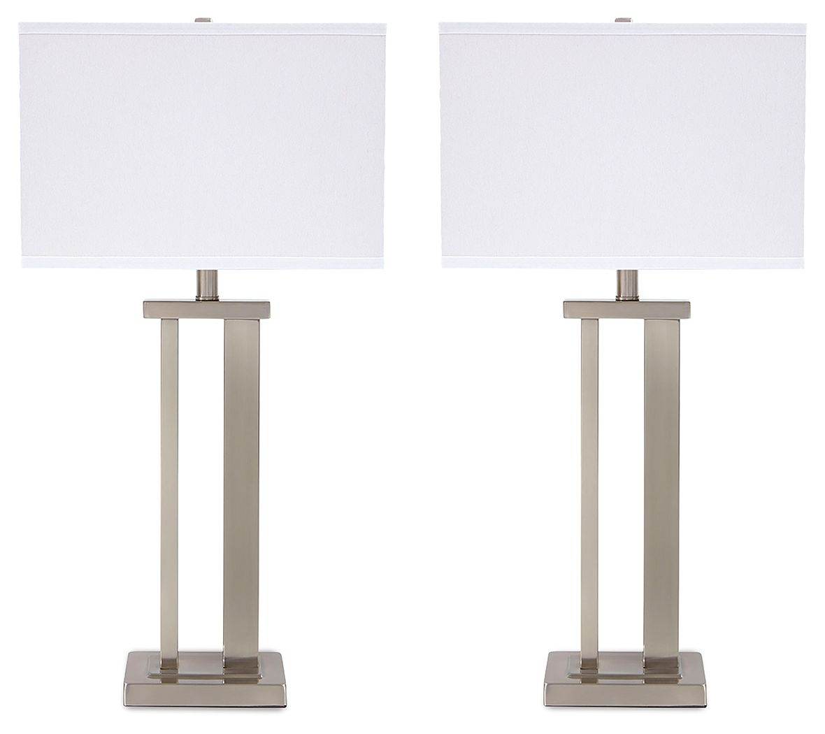 Aniela - Metal Table Lamp Set - Forward Furniture