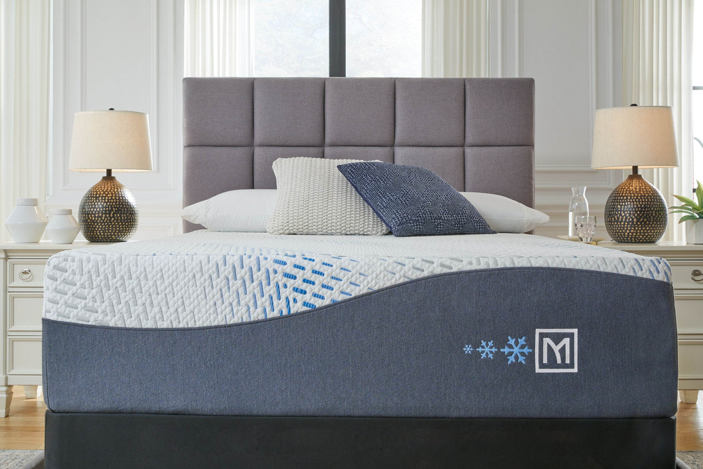 Millennium - Cushion Firm Gel Hybrid Mattress, Foundation - Forward Furniture