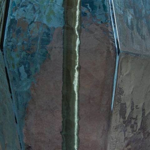 Tallow - Blue - Glass Table Lamp - Forward Furniture