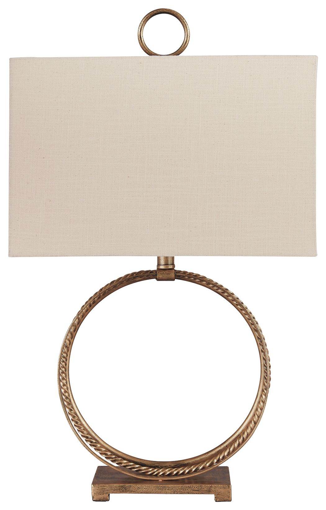 Mahala - Antique Gold Finish - Metal Table Lamp - Forward Furniture