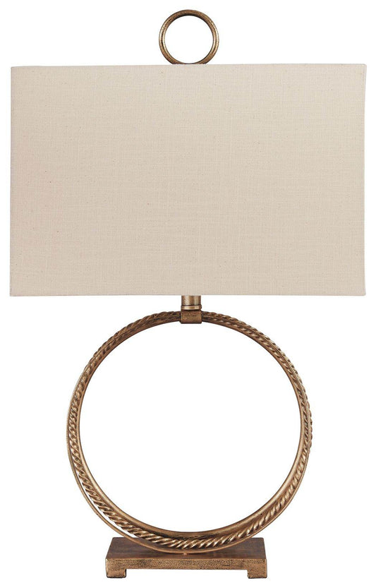 Mahala - Antique Gold Finish - Metal Table Lamp - Forward Furniture