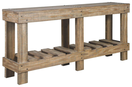 Susandeer - Brown - Console Sofa Table - Forward Furniture