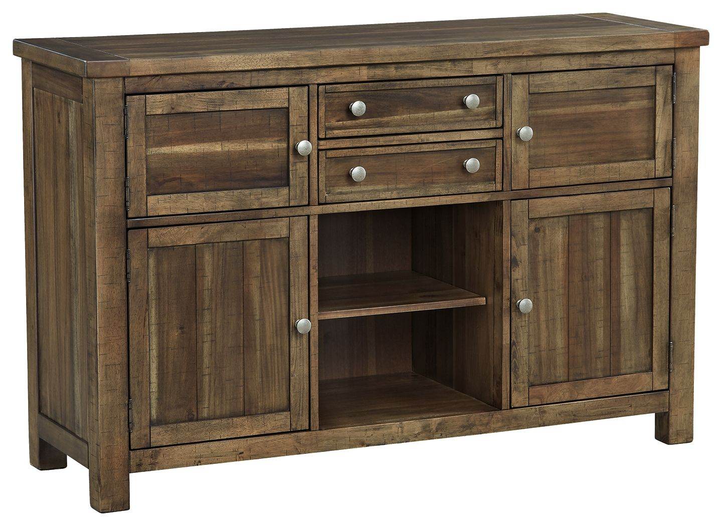 Moriville - Grayish Brown - Dining Room Server - Forward Furniture