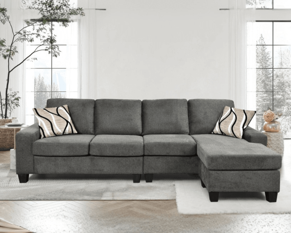 Lauren Sectional With Reversible Chaise - Forward Furniture