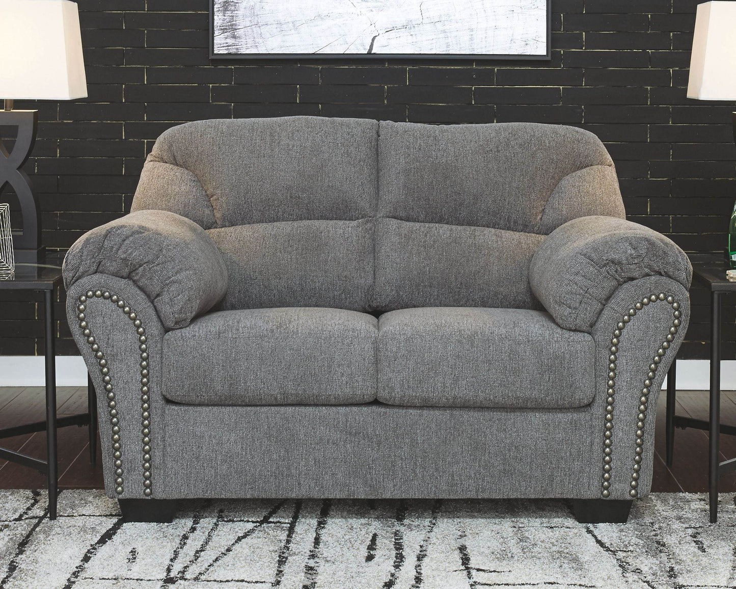 Allmaxx - Pewter - Loveseat - Forward Furniture