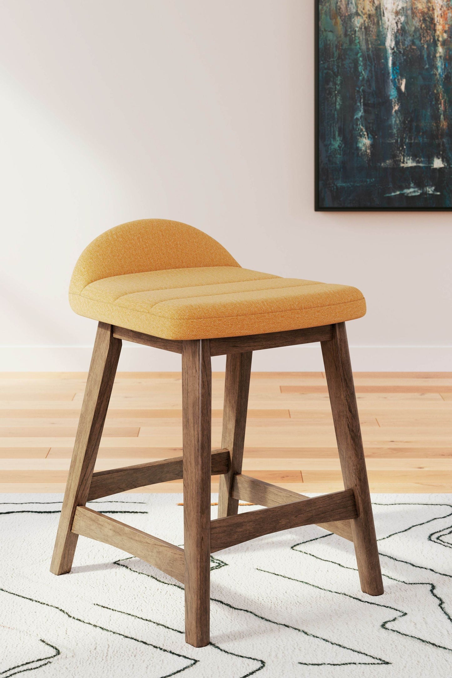 Lyncott - Upholstered Barstool (Set of 2) - Forward Furniture
