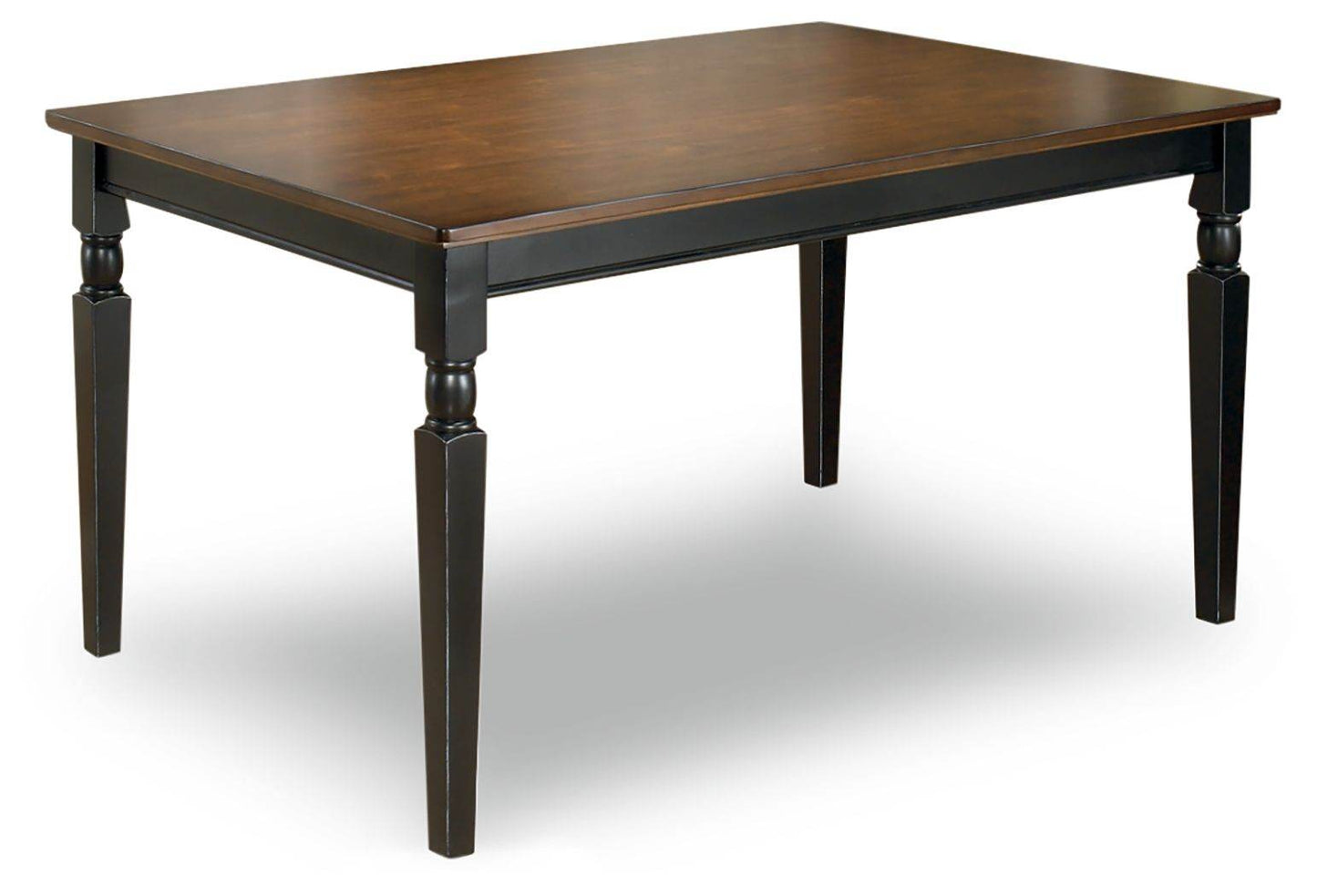 Owingsville - Black / Brown - Rectangular Dining Room Table - Forward Furniture