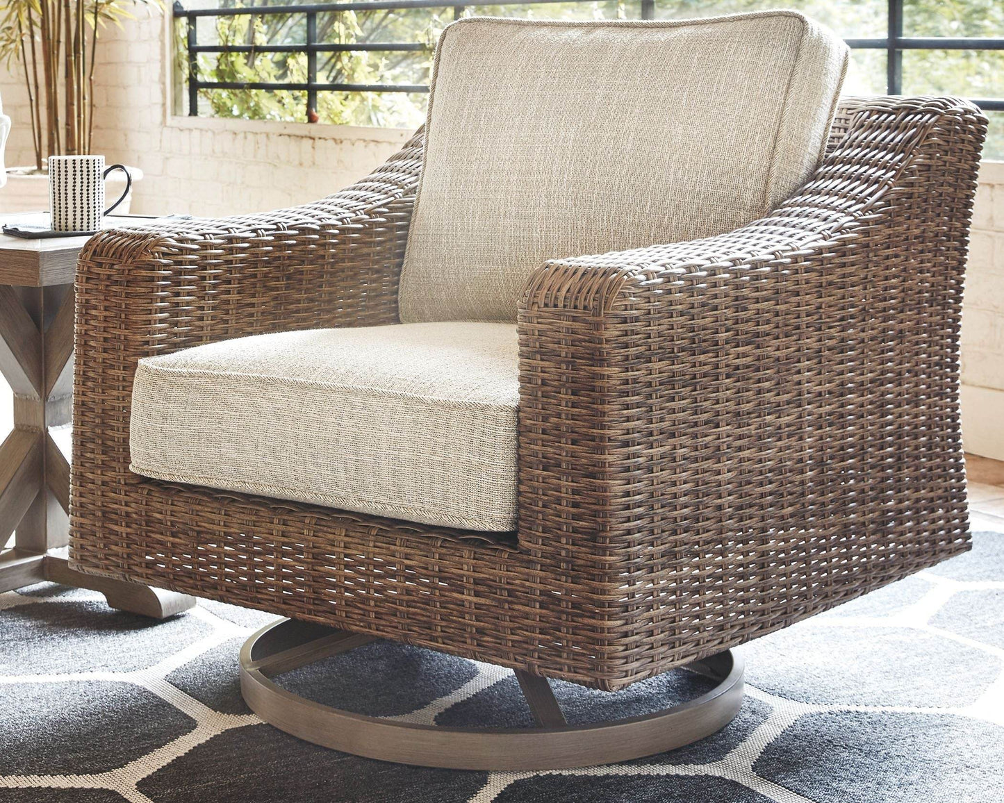 Beachcroft - Beige - 6 Pc. - Lounge Set - Forward Furniture