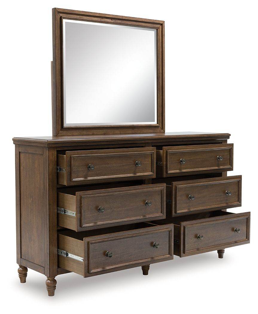 Sturlayne - Brown - Dresser And Mirror - Forward Furniture