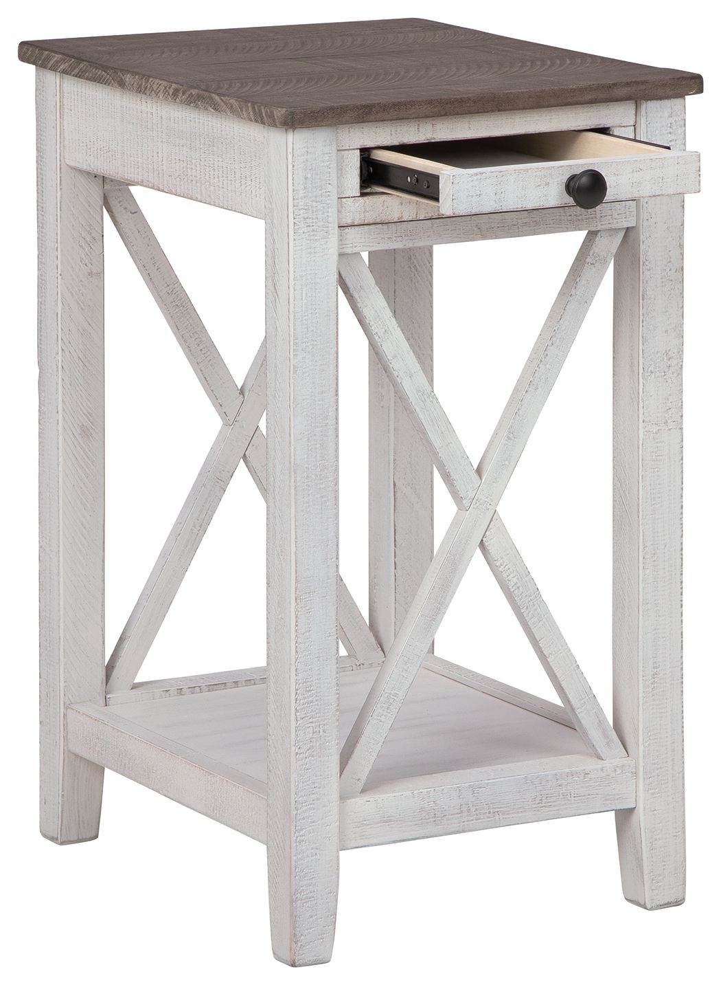 Adalane - White / Gray - Accent Table - Forward Furniture