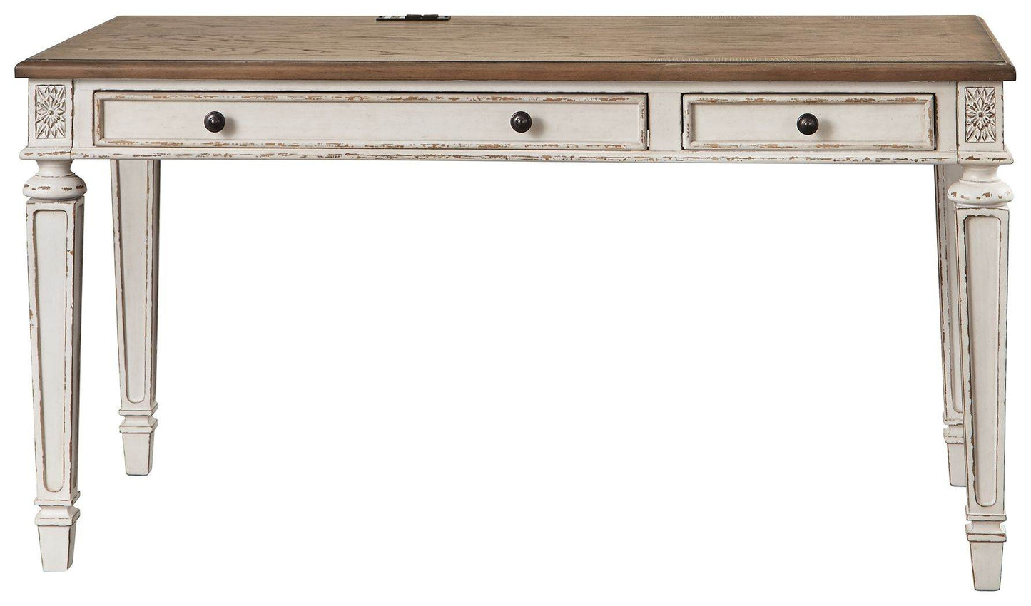 Realyn - Light Brown - Home Office Desk - Forward Furniture