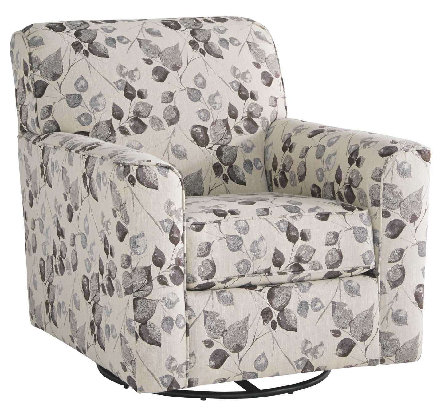 Abney - Platinum - Swivel Accent Chair - Forward Furniture