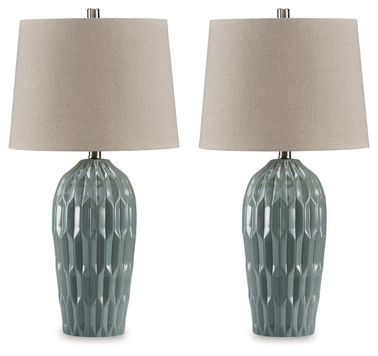 Hadbury - Ceramic Table Lamp (Set of 2) - Forward Furniture
