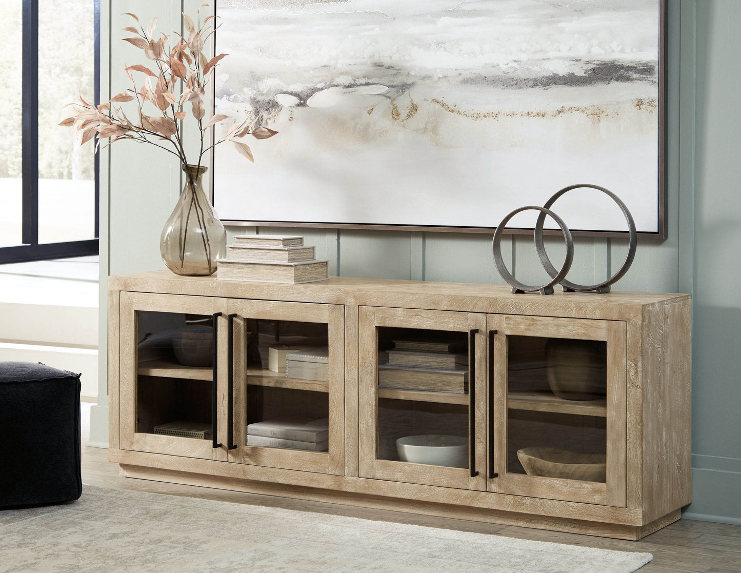 Belenburg - Washed Brown - Accent Cabinet - Horizontal - Forward Furniture