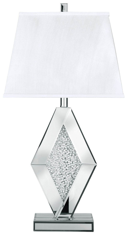 Prunella - Silver Finish - Mirror Table Lamp - Forward Furniture