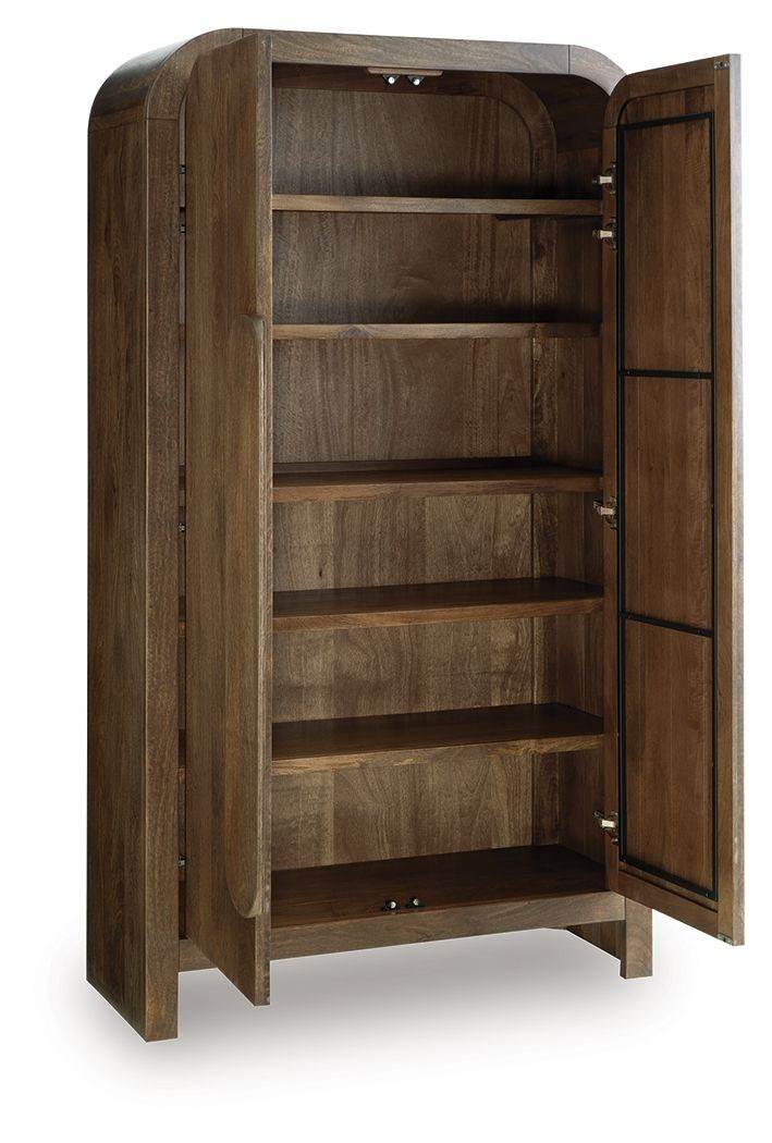 Thoren - Medium Brown - Accent Cabinet