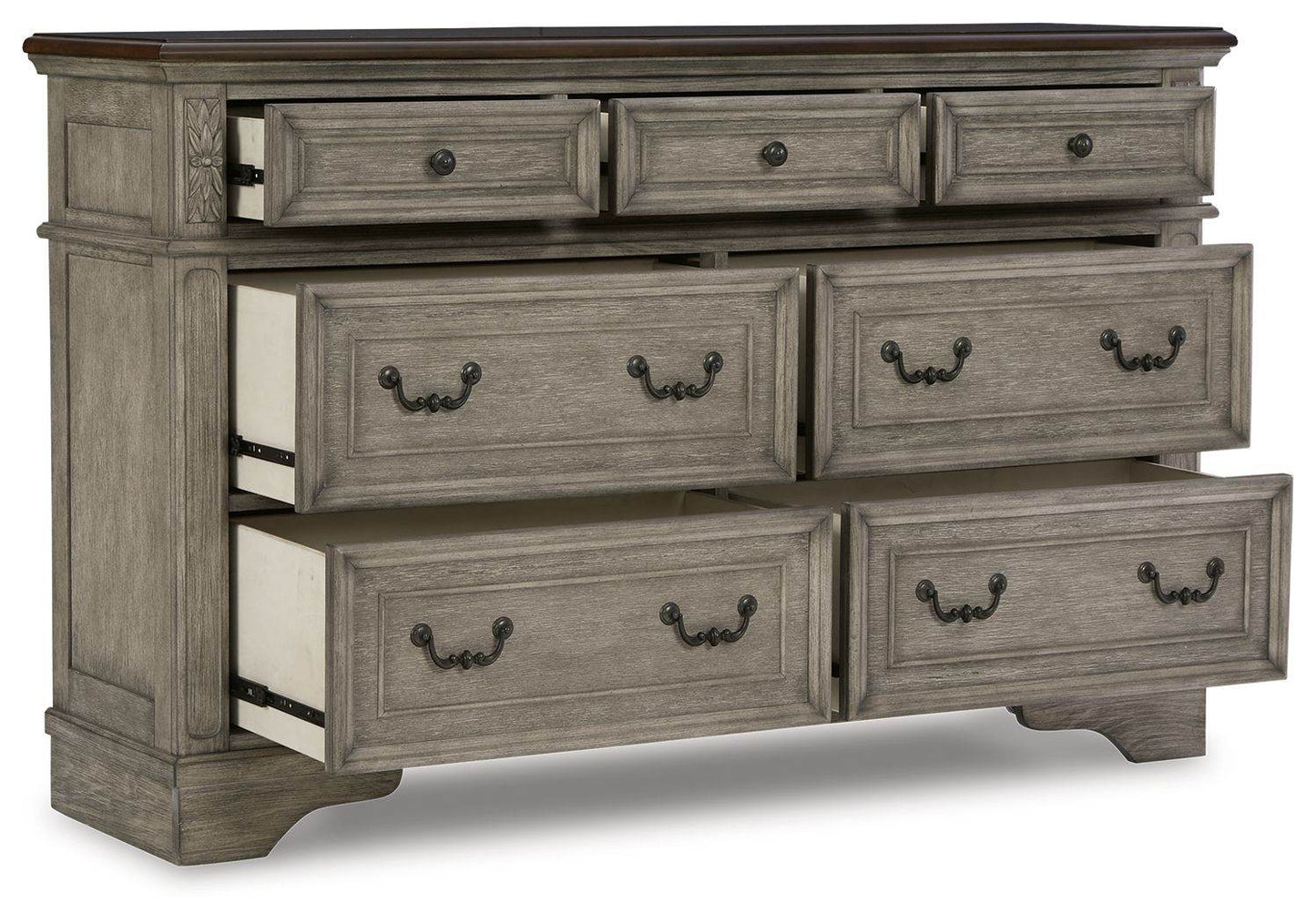 Lodenbay - Antique Gray - Dresser - Forward Furniture