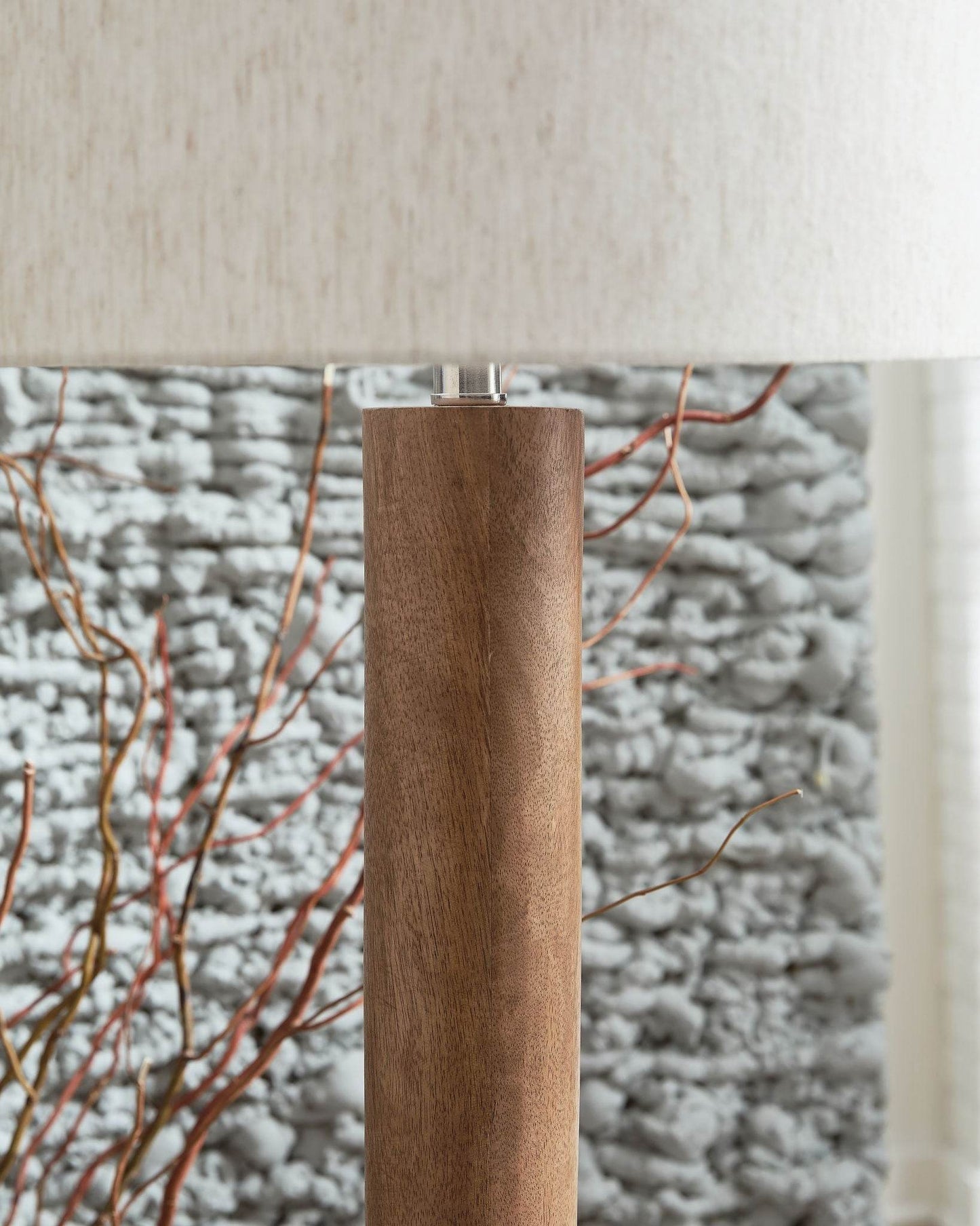 Ailsa - Natural Brown - Wood Floor Lamp - Forward Furniture