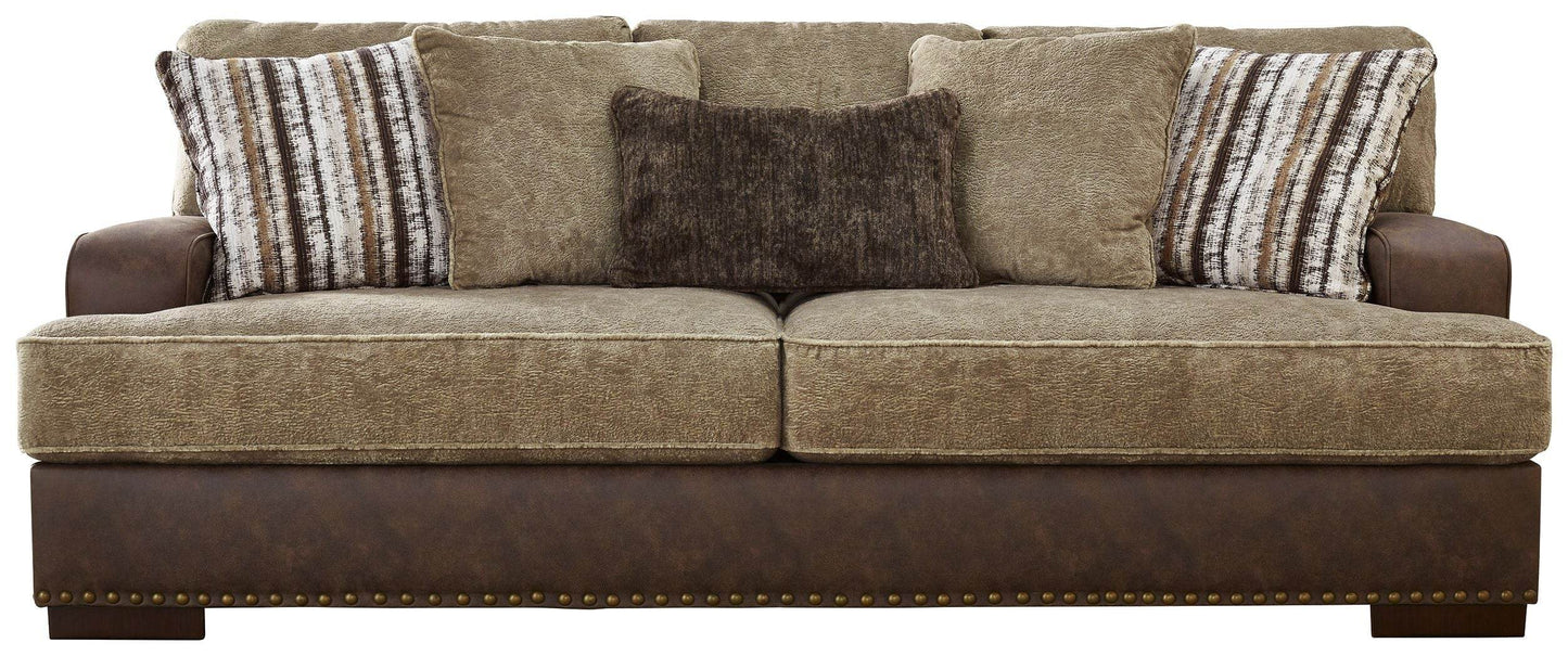 Alesbury - Chocolate - Sofa - Forward Furniture
