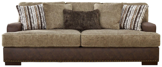 Alesbury - Chocolate - Sofa - Forward Furniture