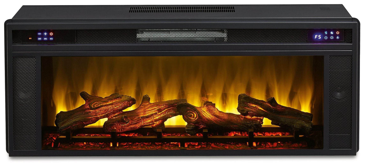 Entertainment Accessories - Black - Fireplace Insert - Rectangular - Forward Furniture