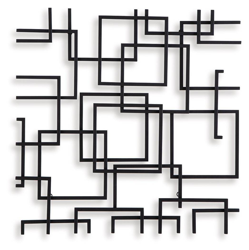 Aadanton - Black - Wall Decor - Forward Furniture