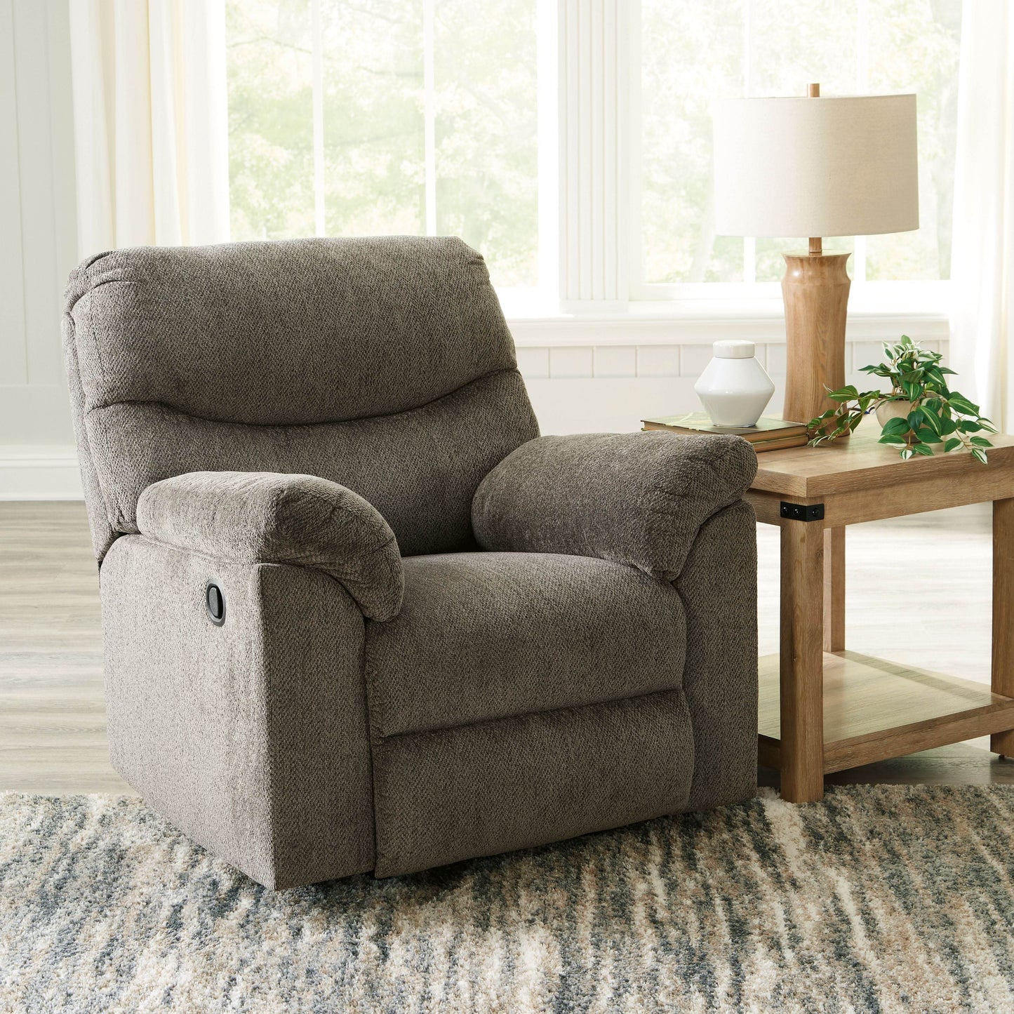 Alphons - Putty - Rocker Recliner - Fabric - Forward Furniture