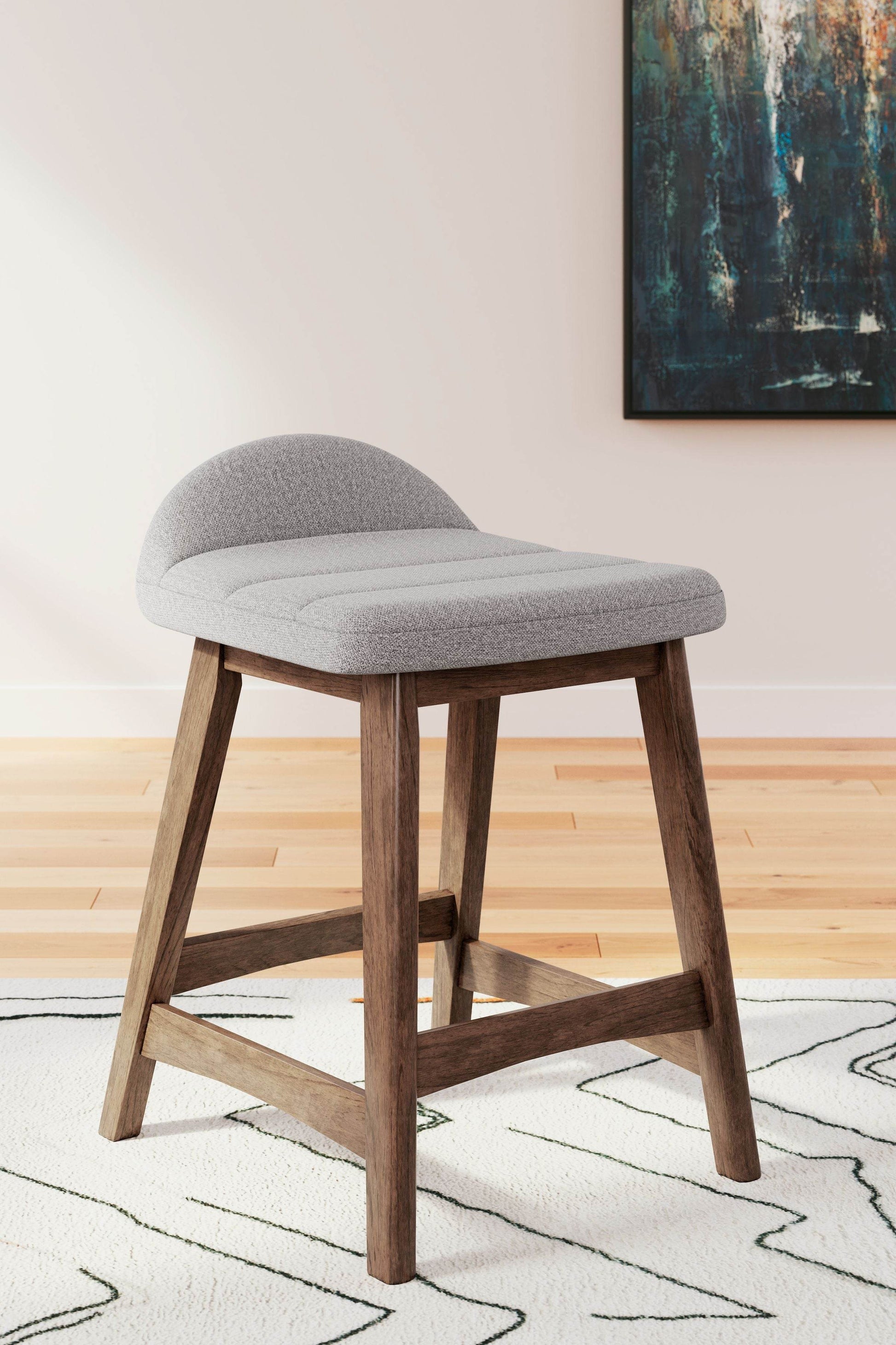 Lyncott - Upholstered Barstool (Set of 2) - Forward Furniture