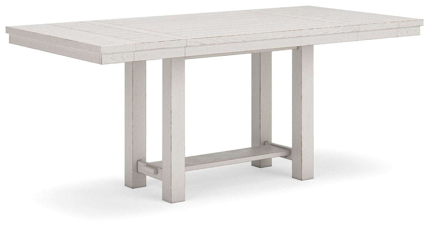 Robbinsdale - Rectangular Counter Height Dining Extension Table Set - Forward Furniture