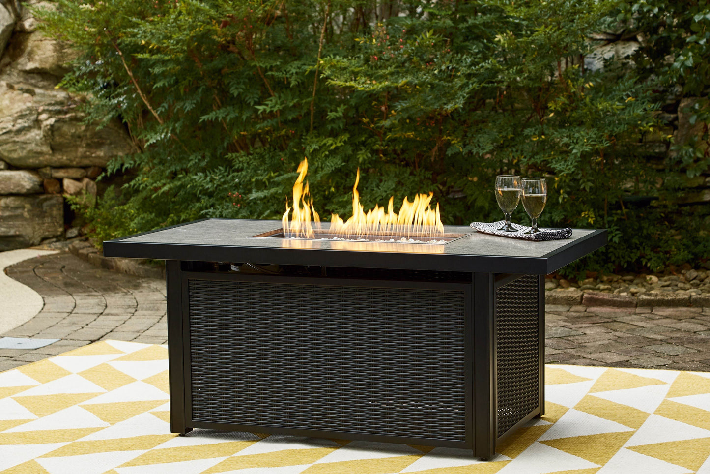 Beachcroft - Rectangular Fire Pit Table - Forward Furniture