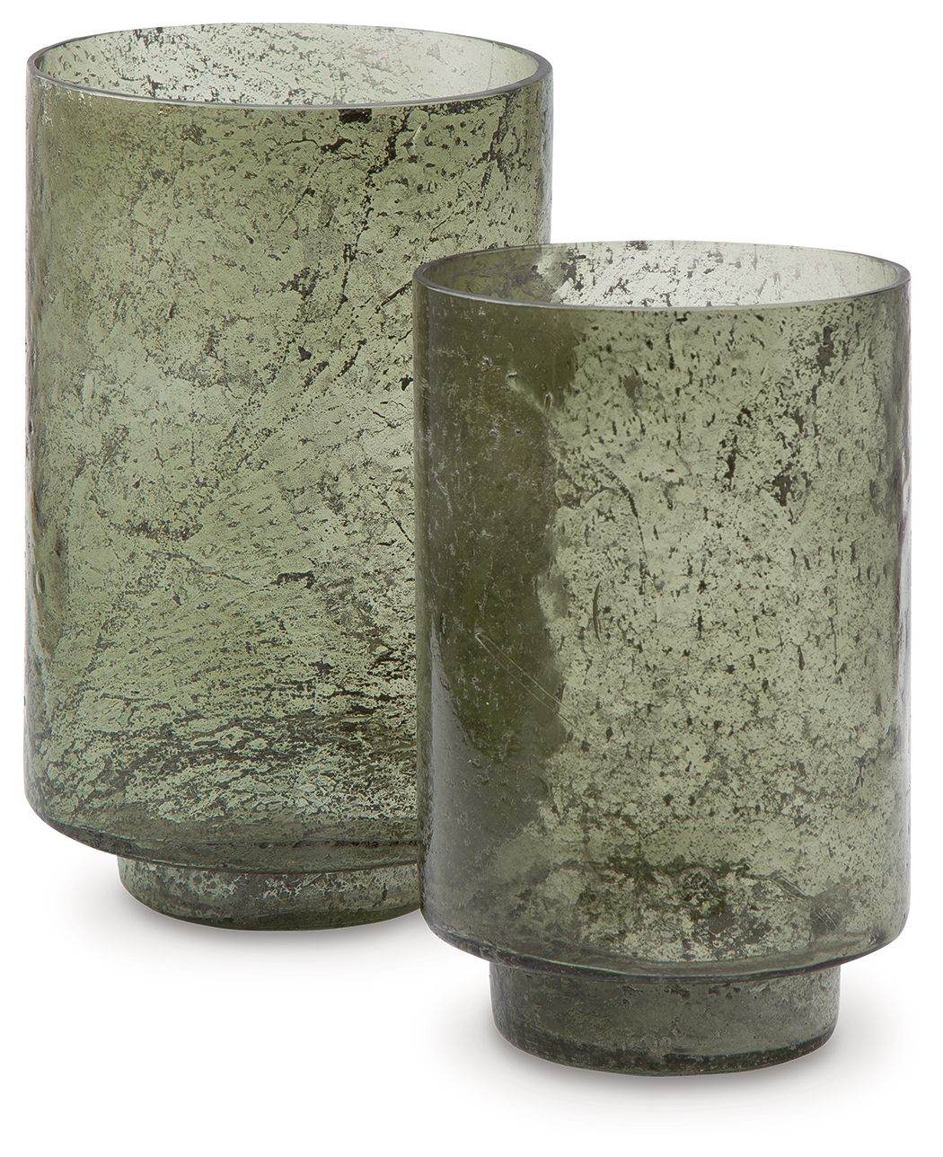 Clarkton - Green - Candle Holder Set (Set of 2) - Forward Furniture