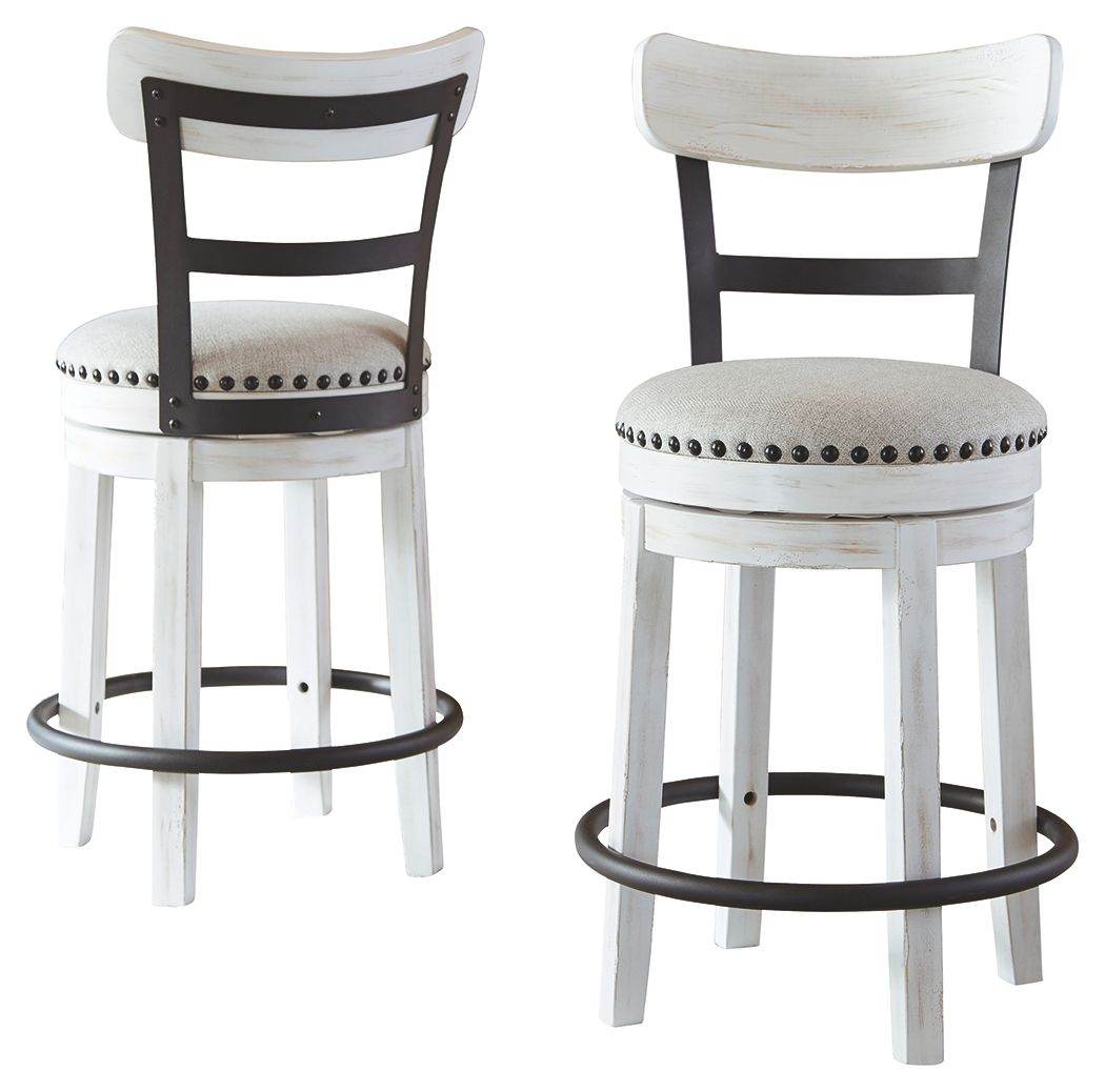 Valebeck - Full Back Swivel Stool - Forward Furniture