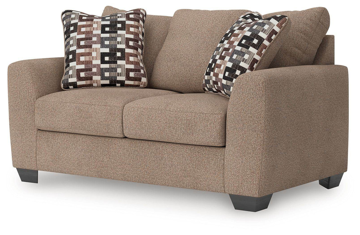 Triston-Peaks - Suede - Loveseat