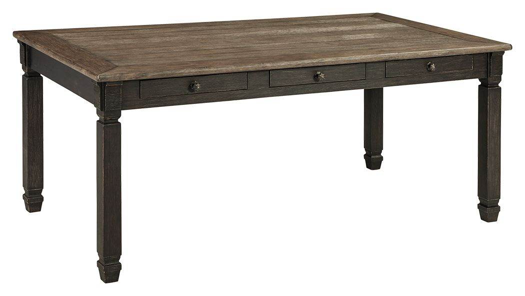 Tyler Creek - Black / Gray - Rectangular Dining Room Table - Forward Furniture