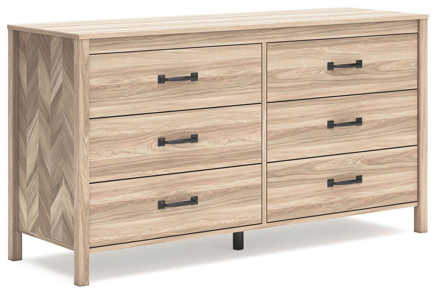 Battelle - Tan - Six Drawer Dresser - Forward Furniture