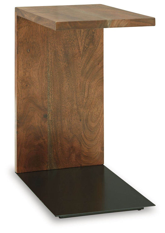 Wimshaw - Brown / Black - Accent Table - Forward Furniture