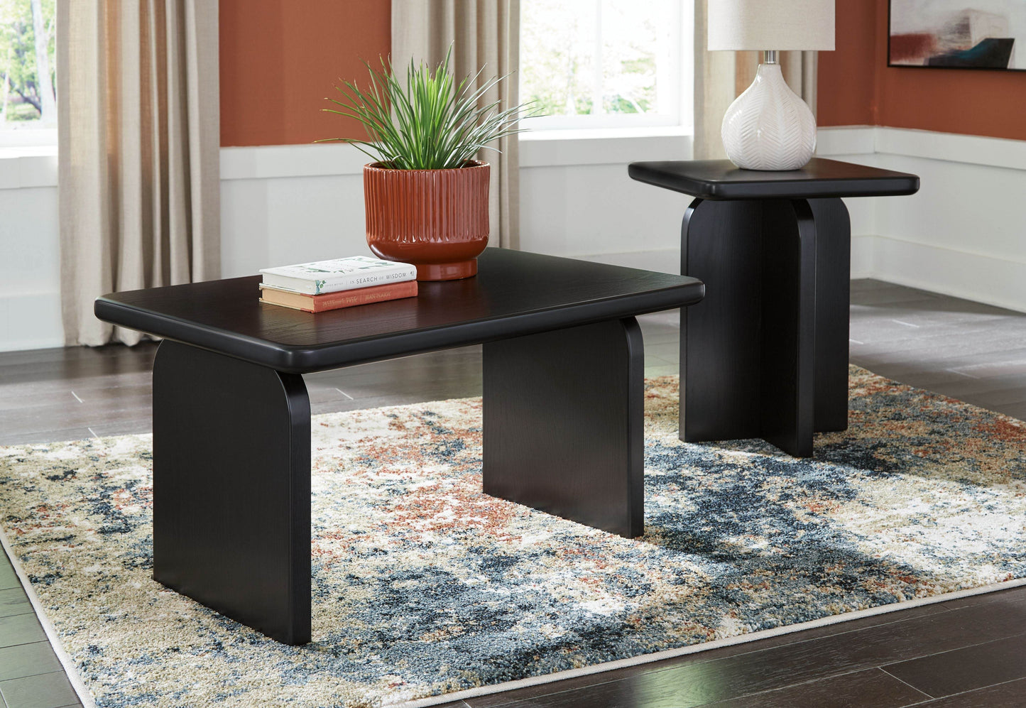 Mitchalli - Black - Occasional Table Set (Set of 2) - Forward Furniture