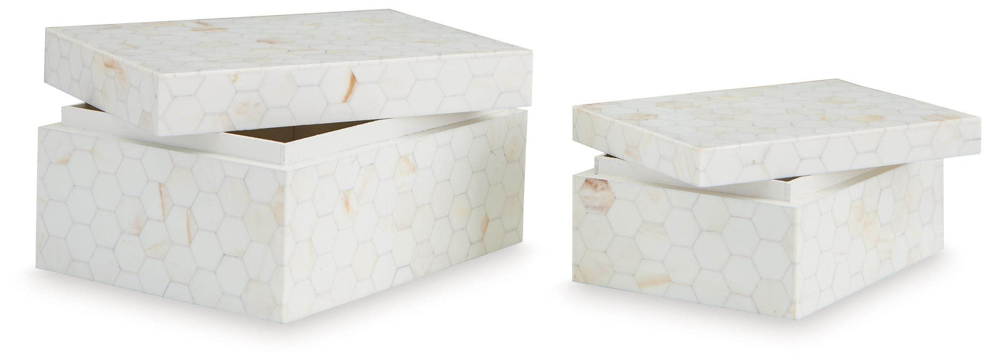 Aldenburg - Cream - Box Set (Set of 2) - Forward Furniture