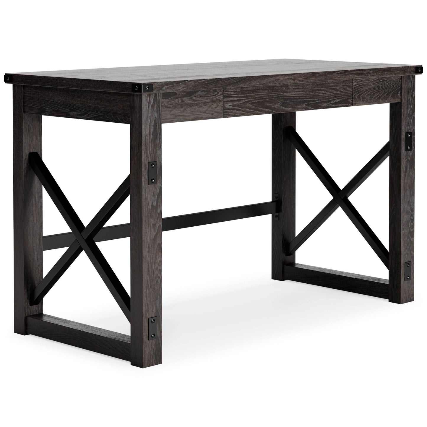 Freedan - Grayish Brown - Home Office Desk - Forward Furniture