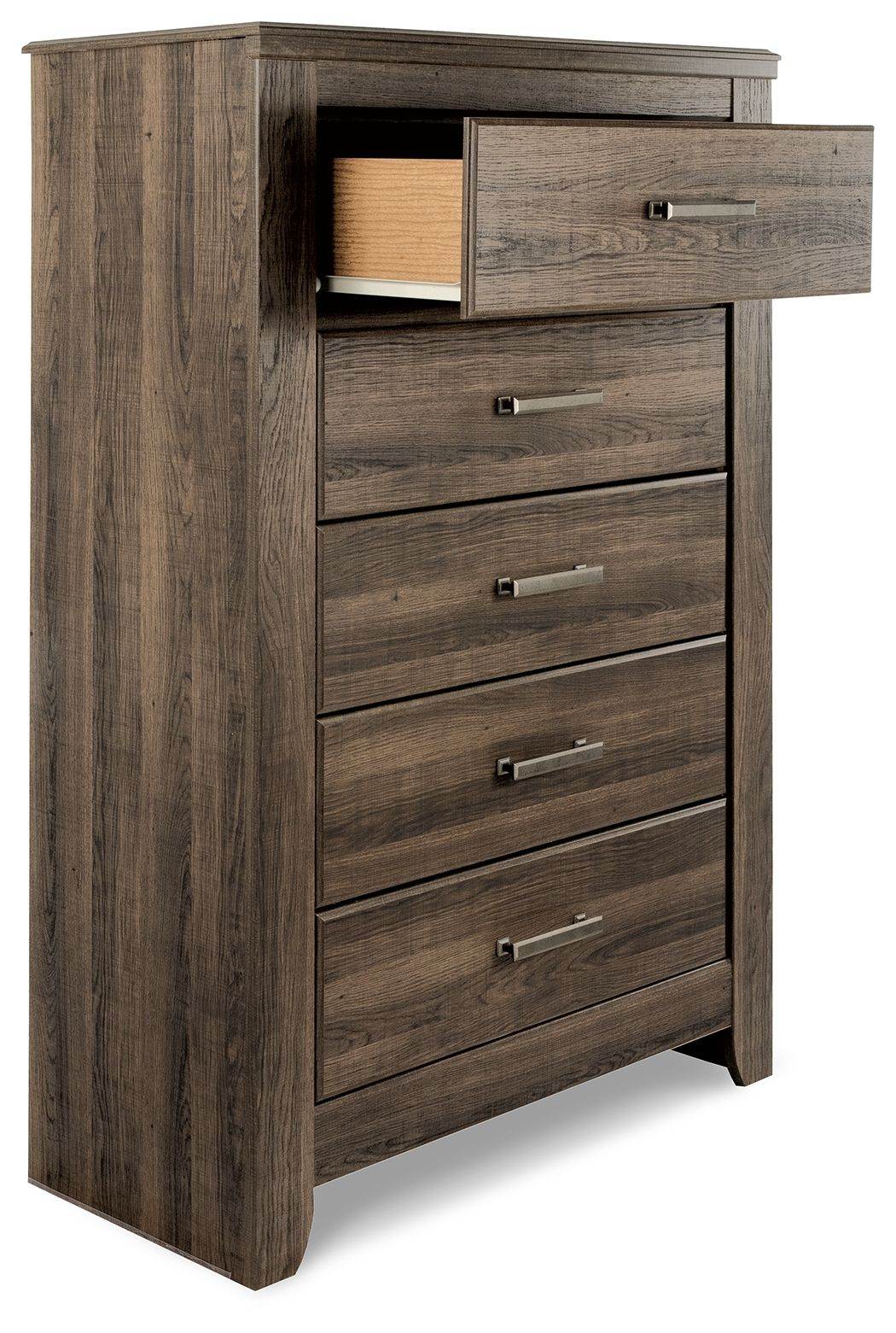 Juararo - Dark Brown - Five Drawer Chest - Forward Furniture