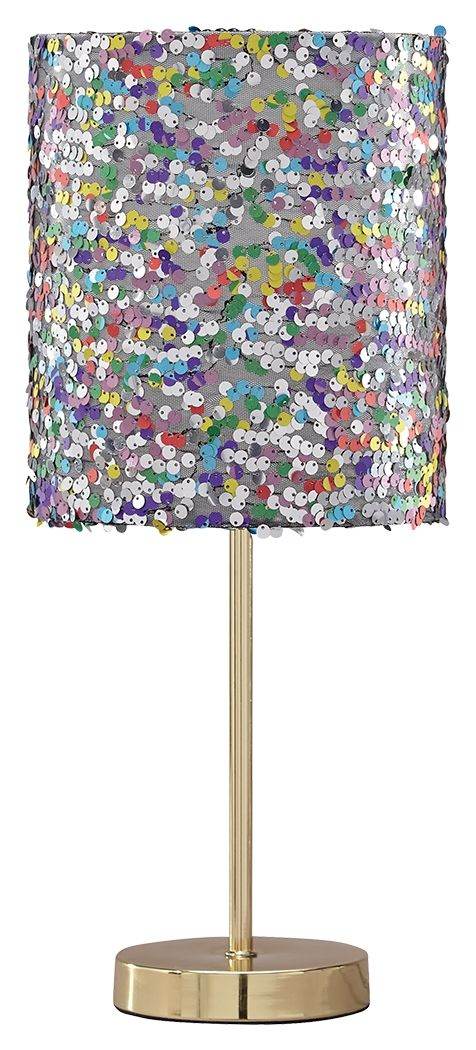 Maddy - Purple - Metal Table Lamp - Forward Furniture