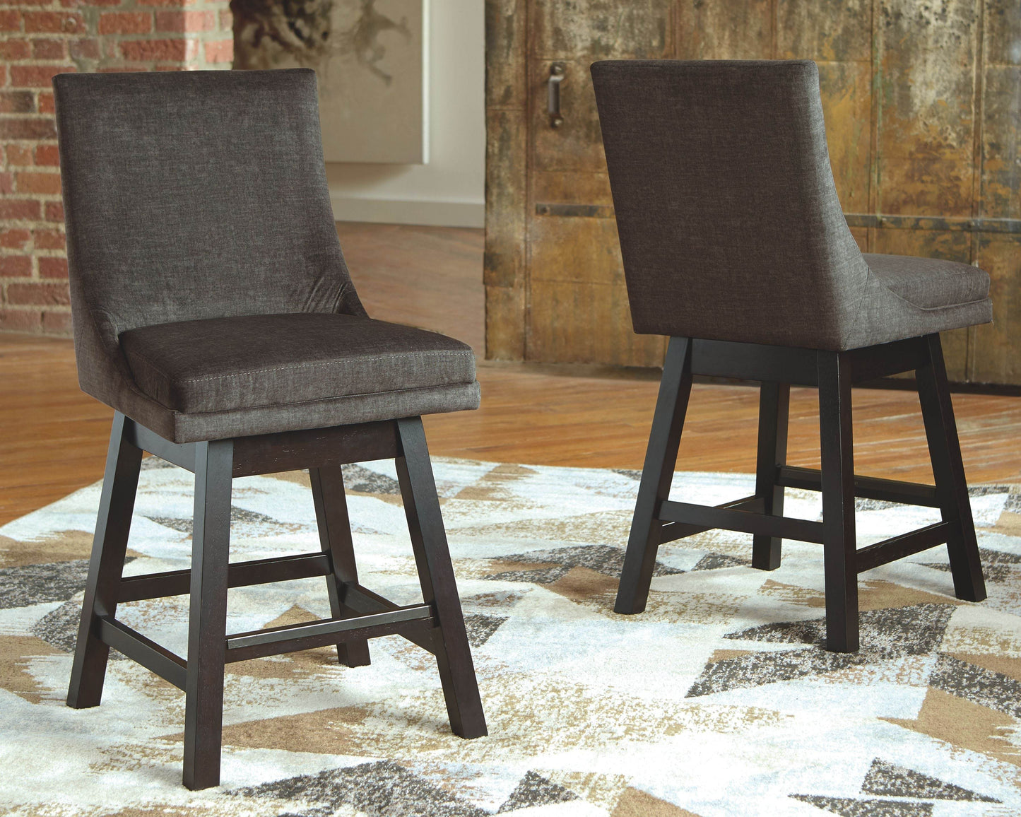 Tallenger - Swivel Barstool (Set of 2) - Forward Furniture