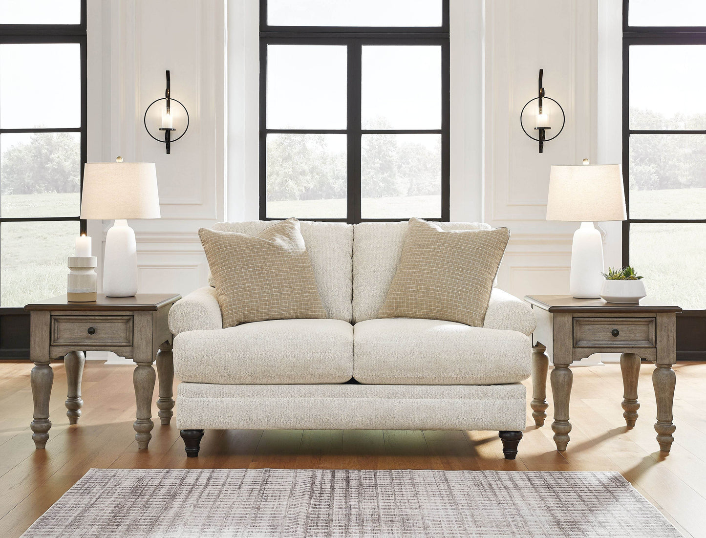 Valerani - Sandstone - Loveseat - Forward Furniture